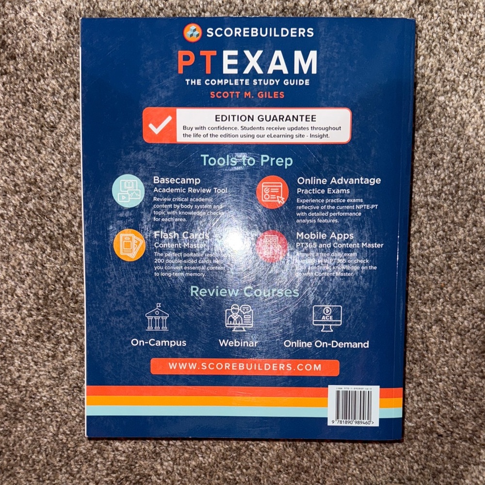 PTEXAM Study Guide by Scorebuilders - Picture 4 of 4